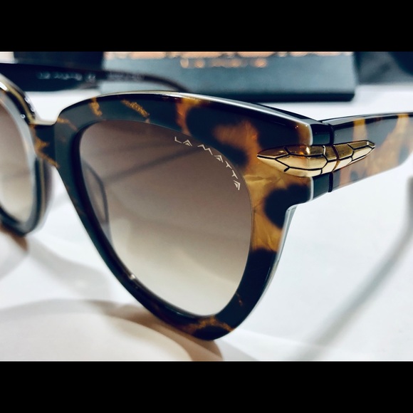 La Matta Sunglasses Havana Brown Gradient New 54mm - Picture 6 of 8